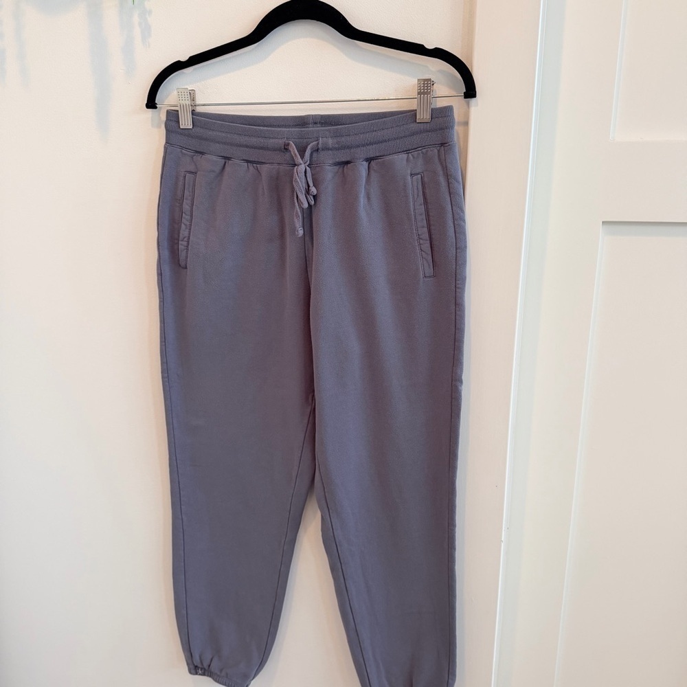 Barefoot Dreams Butter Fleece Grey Jogger Women's Petite Loungewear Size Small - Picture 2 of 12